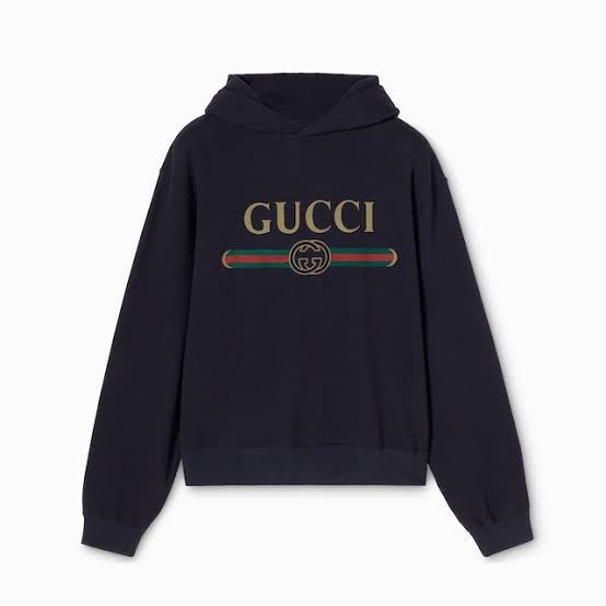 💙 Sudadera con Capucha Gucci Azul Marino 💙 - ShantApp